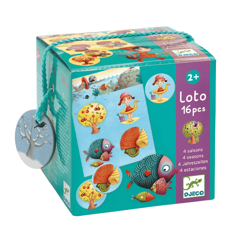 Djeco Tombala Oyunları - Lotto 4 Seasons | Isabel Abbey