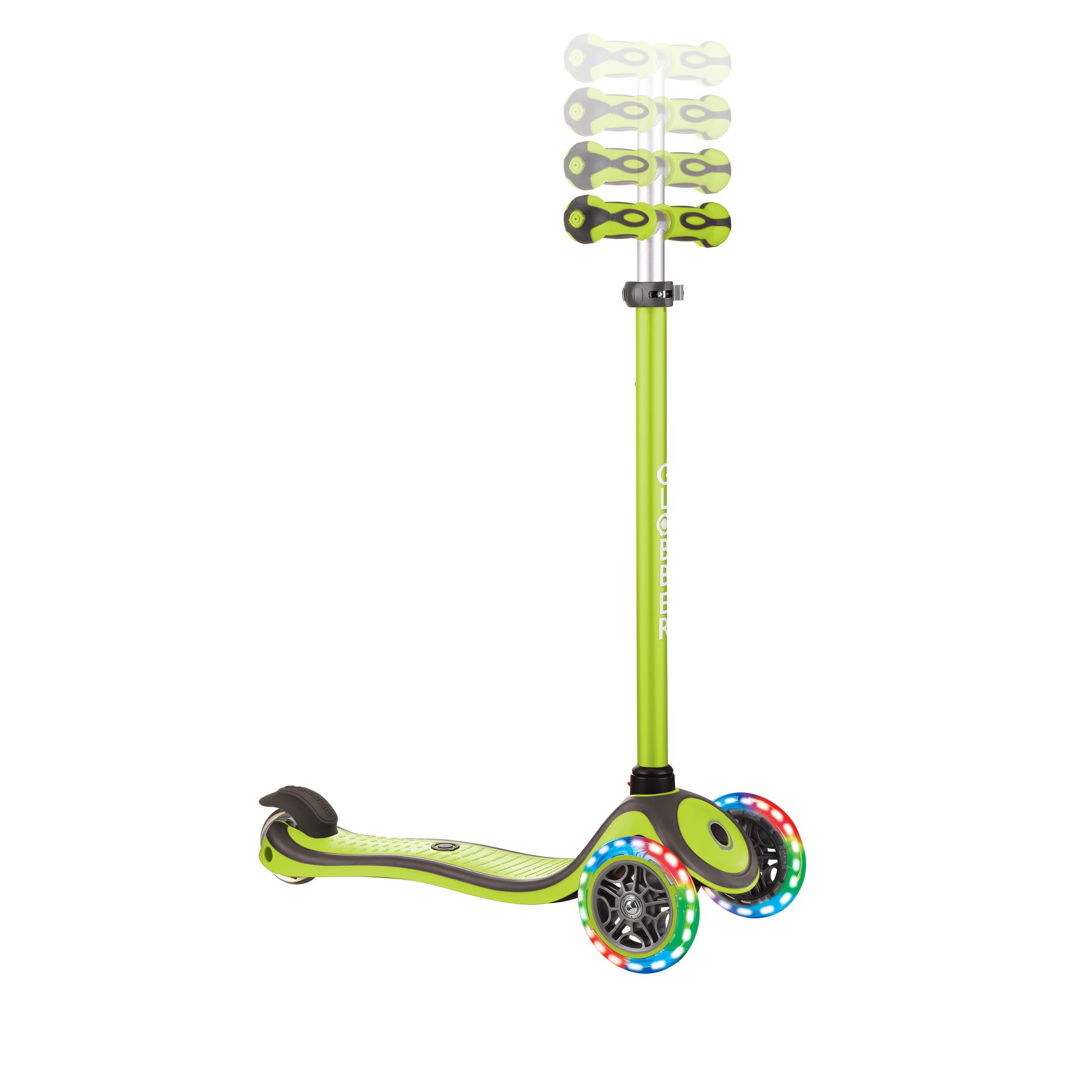 Globber Primo Plus Işıklı Scooter - Yeşil | Isabel Abbey