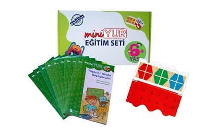 miniYUP 6+ Yaş Görsel Dikkat ve Matematiksel Zeka Eğitim Seti
