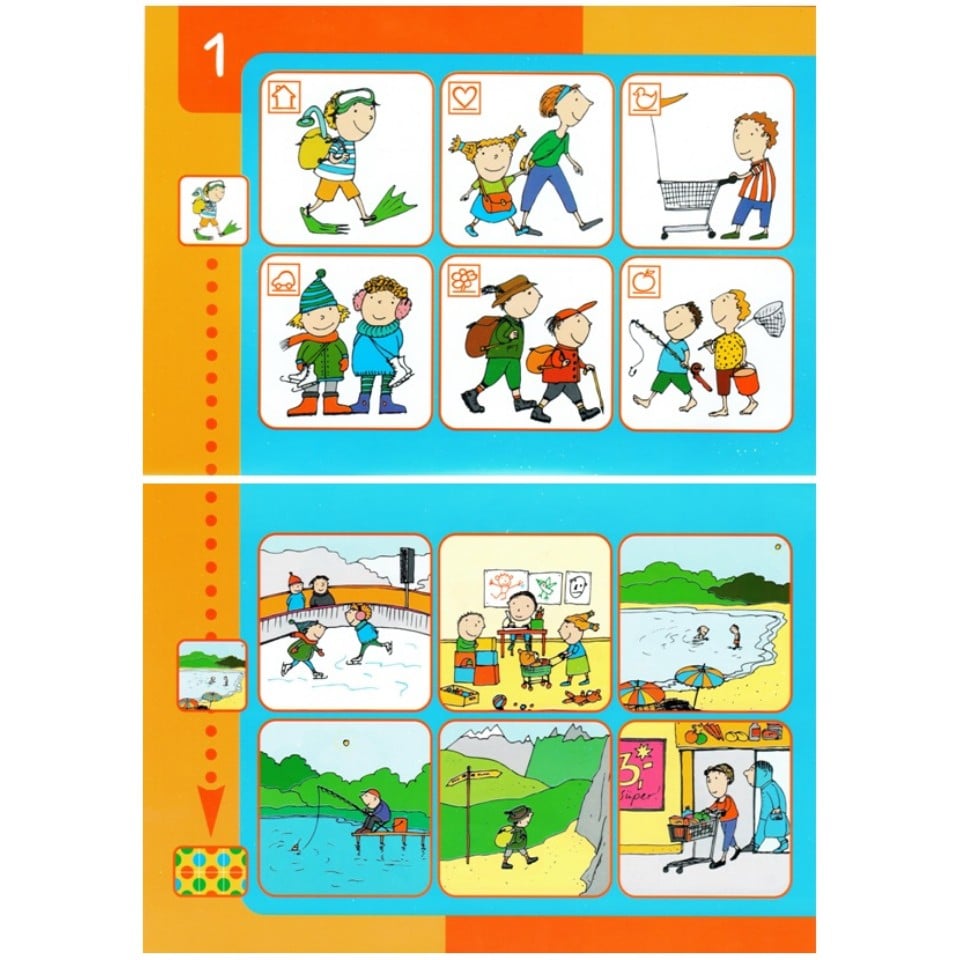 bambinoYUP 4+ Yaş Eğitim Seti| Resimleri Eşleştirelim | 1. Etkinlik