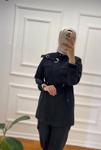 BENGÜ PANTOLONLU TAKIM LACİVET