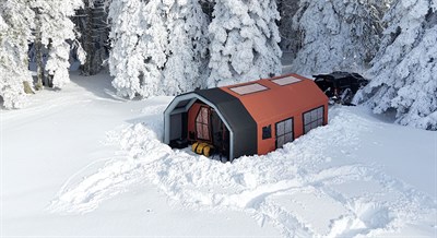 Arena Family Şişme Çadır | Turuncu | 16.5 m² | 12-14 Kişilik | 5 Mevsim