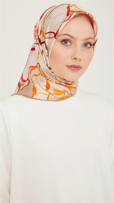 ARMINE %100 TWİLL İPEK EŞARP 