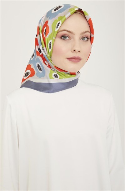 ARMİNE %100 TWİLL İPEK EŞARP