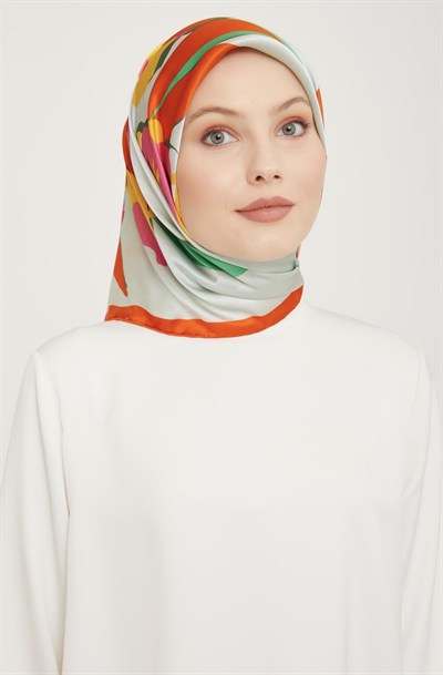 ARMINE %100 TWİLL İPEK EŞARP