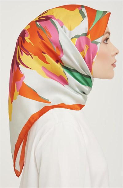 ARMINE %100 TWİLL İPEK EŞARP