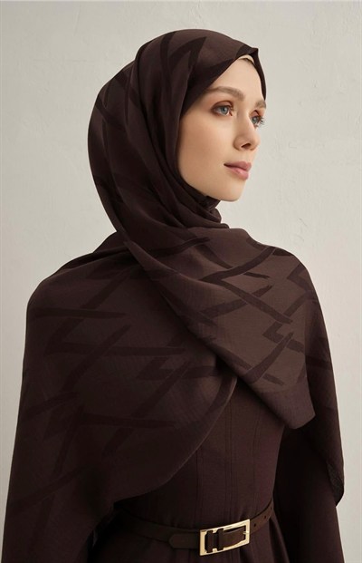 ARMINE LYOCELL ŞAL ÇİZGİ DESEN
