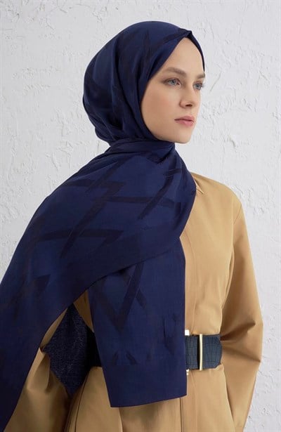 ARMINE LYOCELL ŞAL ÇİZGİ DESEN
