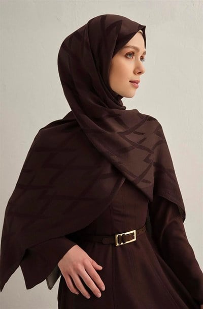 ARMINE LYOCELL ŞAL ÇİZGİ DESEN