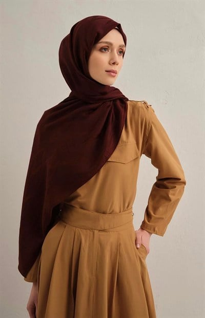 ARMINE LYOCELL ŞAL ÇİZGİ DESEN