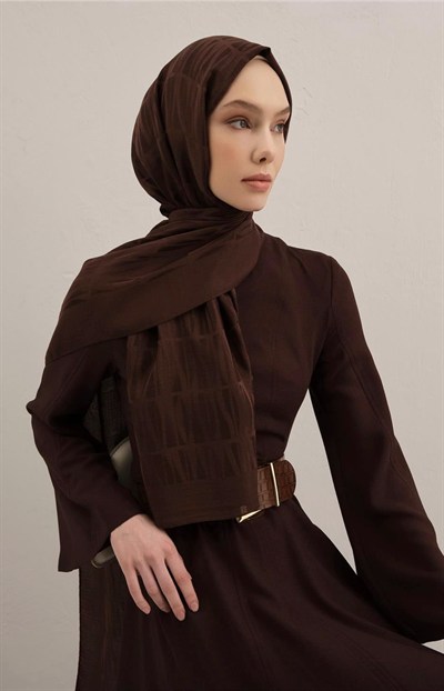 ARMINE LYOCELL ŞAL ÇUBUK DESEN