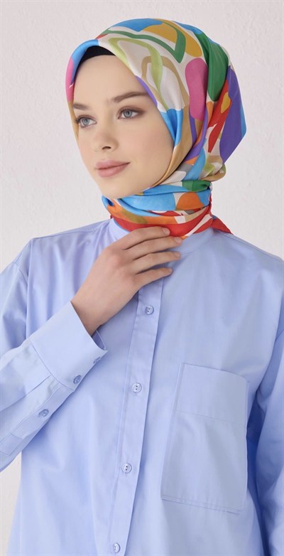BELLİ %100 TWİLL İPEK EŞARP