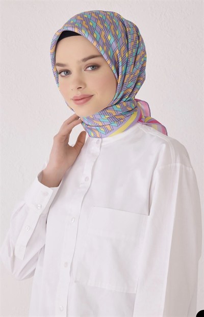BELLİ %100 TWİLL İPEK EŞARP