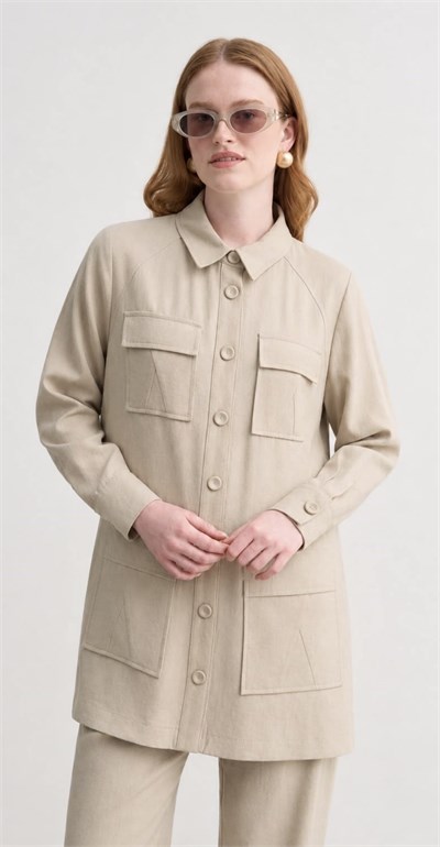 MOODBASİC BELİ LASTİKLİ SAFARİ TAKIM