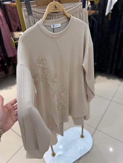 OYSHO KUMAŞ TAŞLI TAKIM