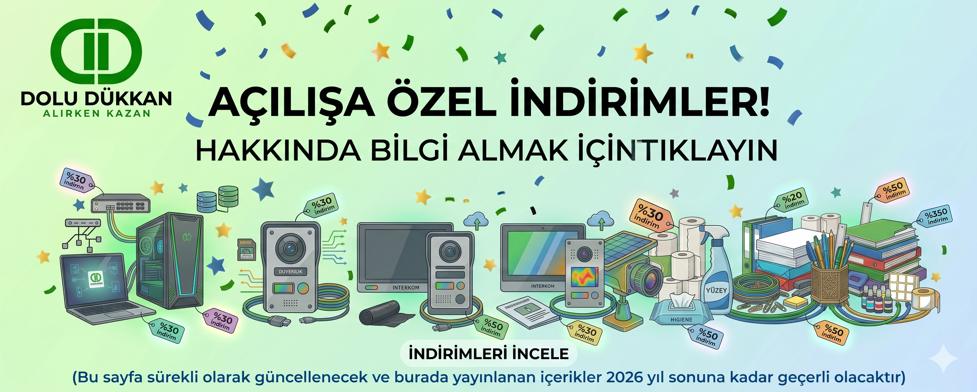 Açılışa Özel