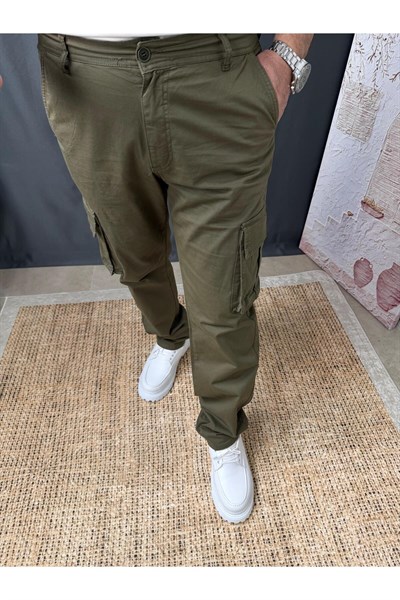 REGULAR PAÇA KARGO CEPLİ PANTOLON