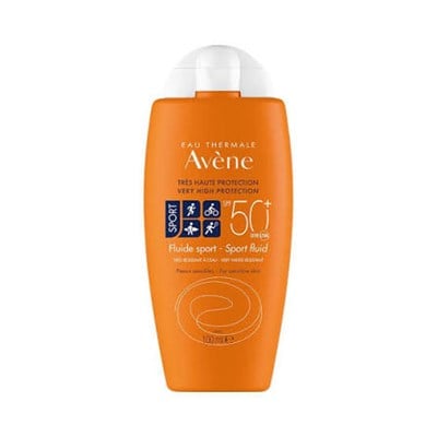 Avène Sport Fluid SPF50+ Suya ve Tere Dayanıklı Güneş Koruyucu 100 ml