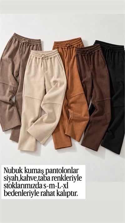 M Beden Taba Rengi Pantolon 