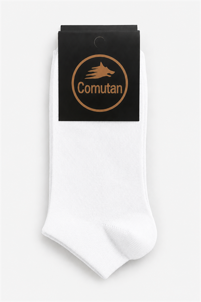 Comutan Beyaz Patik Çorap