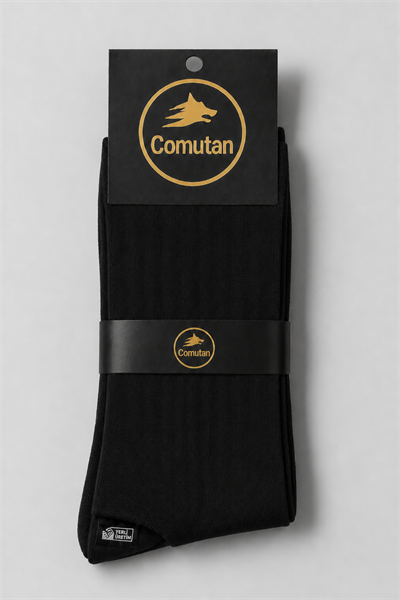 Comutan Siyah Soket Çorap