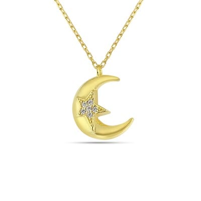 Mini Moon Necklace
