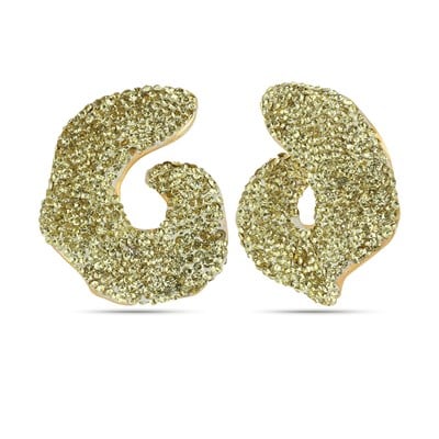 Yellow Crystal Penelope Earrings