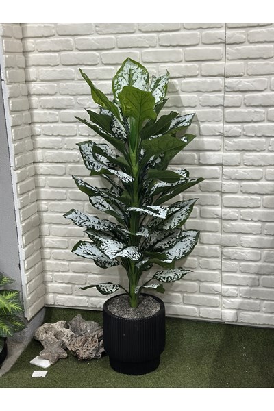 Yapay Singonyum Ağacı 180cm Yeşil beyaz kırçıllı