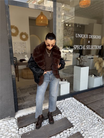 Açık Mavi Straight Jean