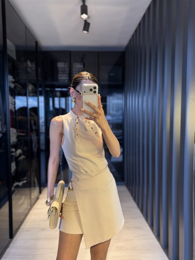 Asimetrik Kesim Strech Takım 