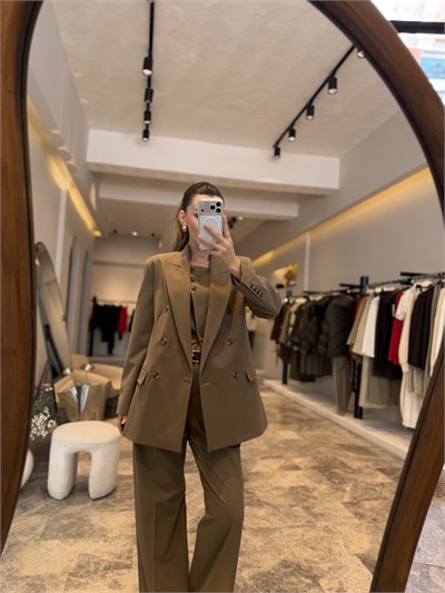 Haki Blazer Ceket