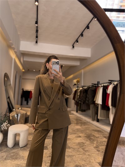 Haki Blazer Ceket