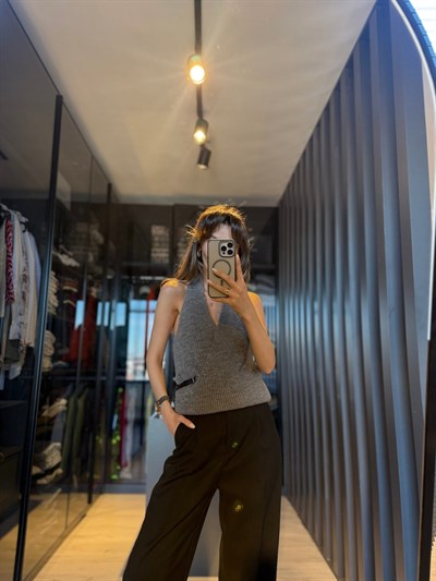 Yandan kemerli yelek