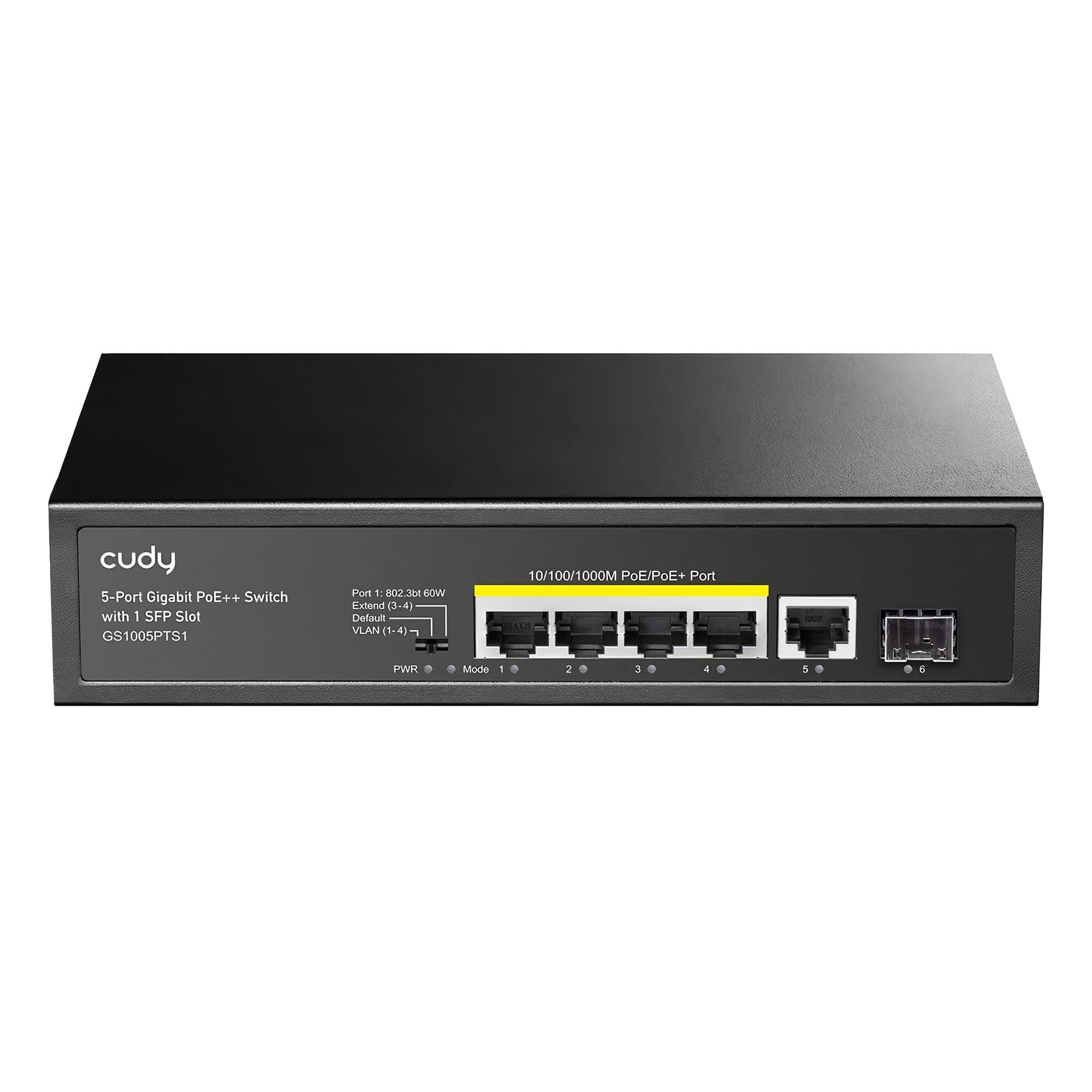 Cudy GS1005PTS1 1 Port Gigabit+ 4 Port Gigabit 120W PoE+1…