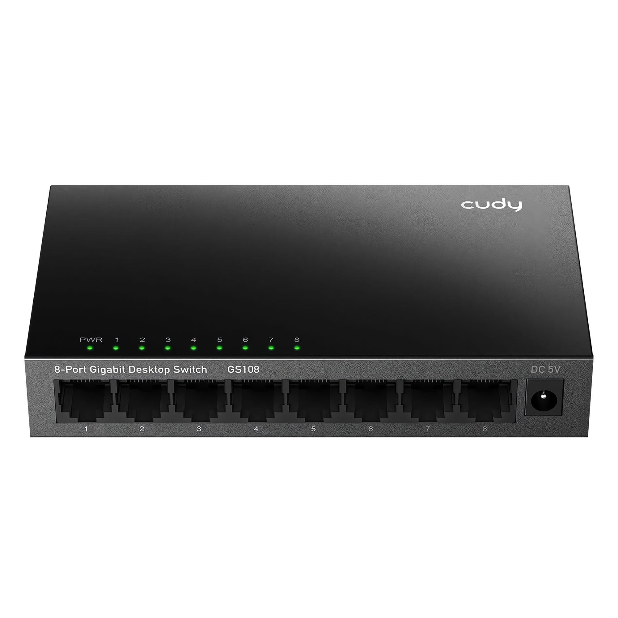 Cudy GS108 10/100/1000Mbps 16K MAC 8 Port Gigabit Metal…