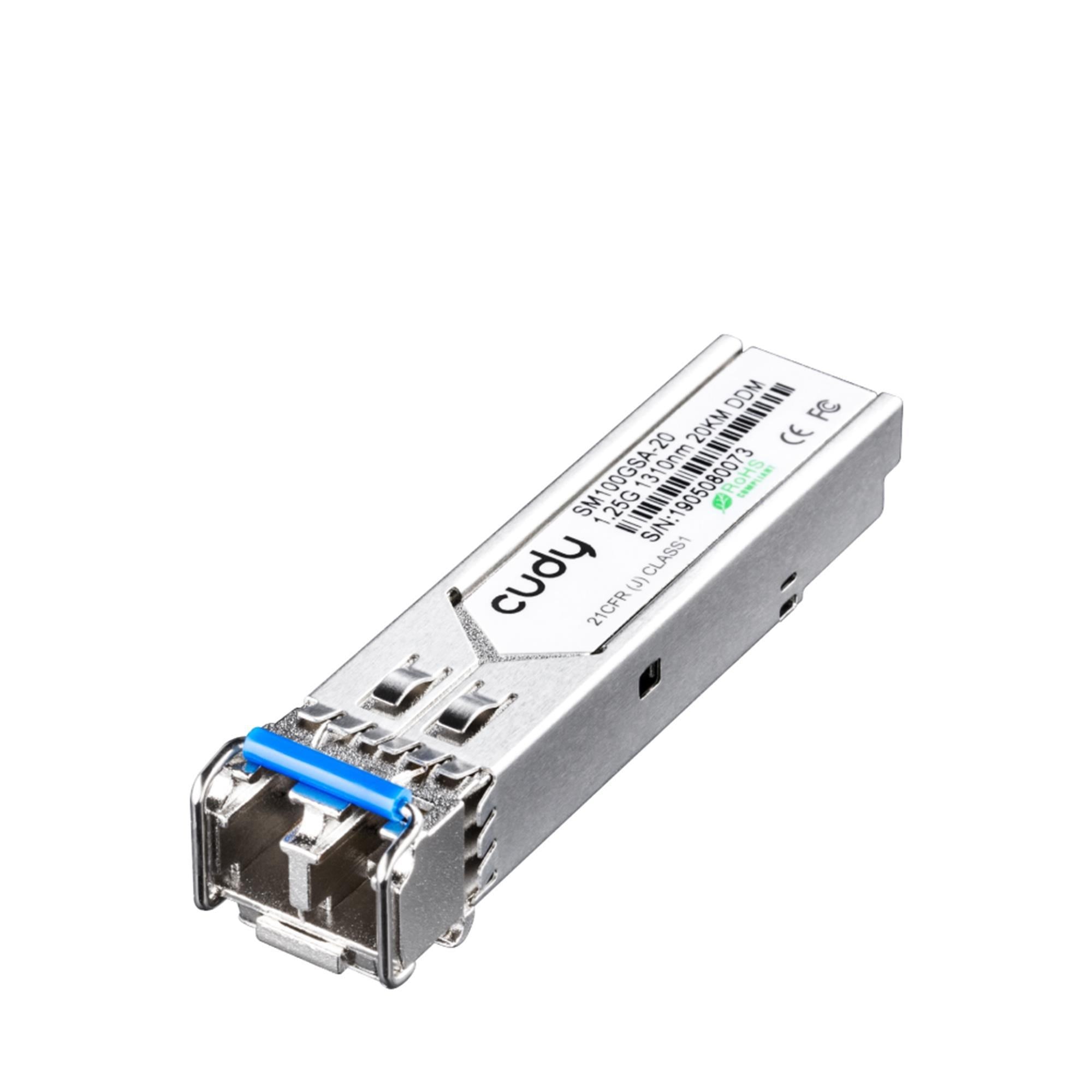 Cudy SM100GSA-20 1,25Gb/sn,1310nm FP, SM, 20km,12,5dB…