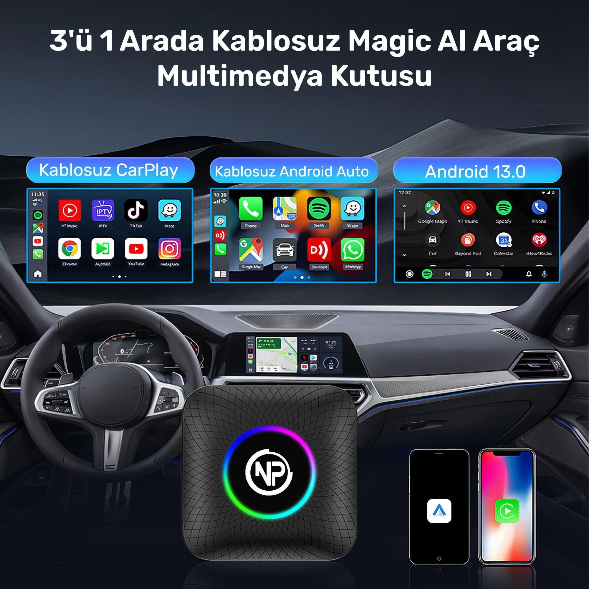 NPCP01 araç içi eğlence sistemi kullanımı