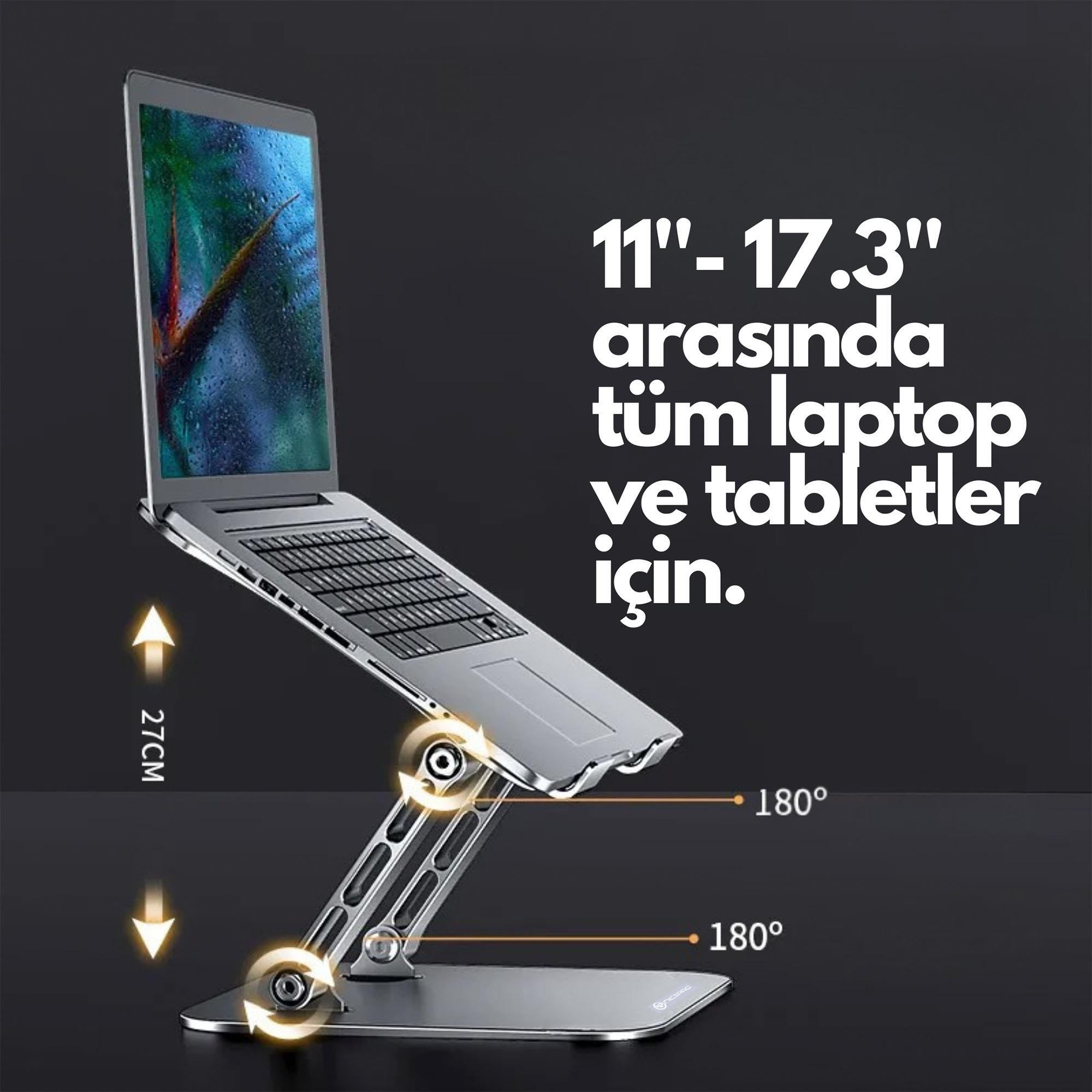 NVR-5035 alüminyum notebook stand kullanımı