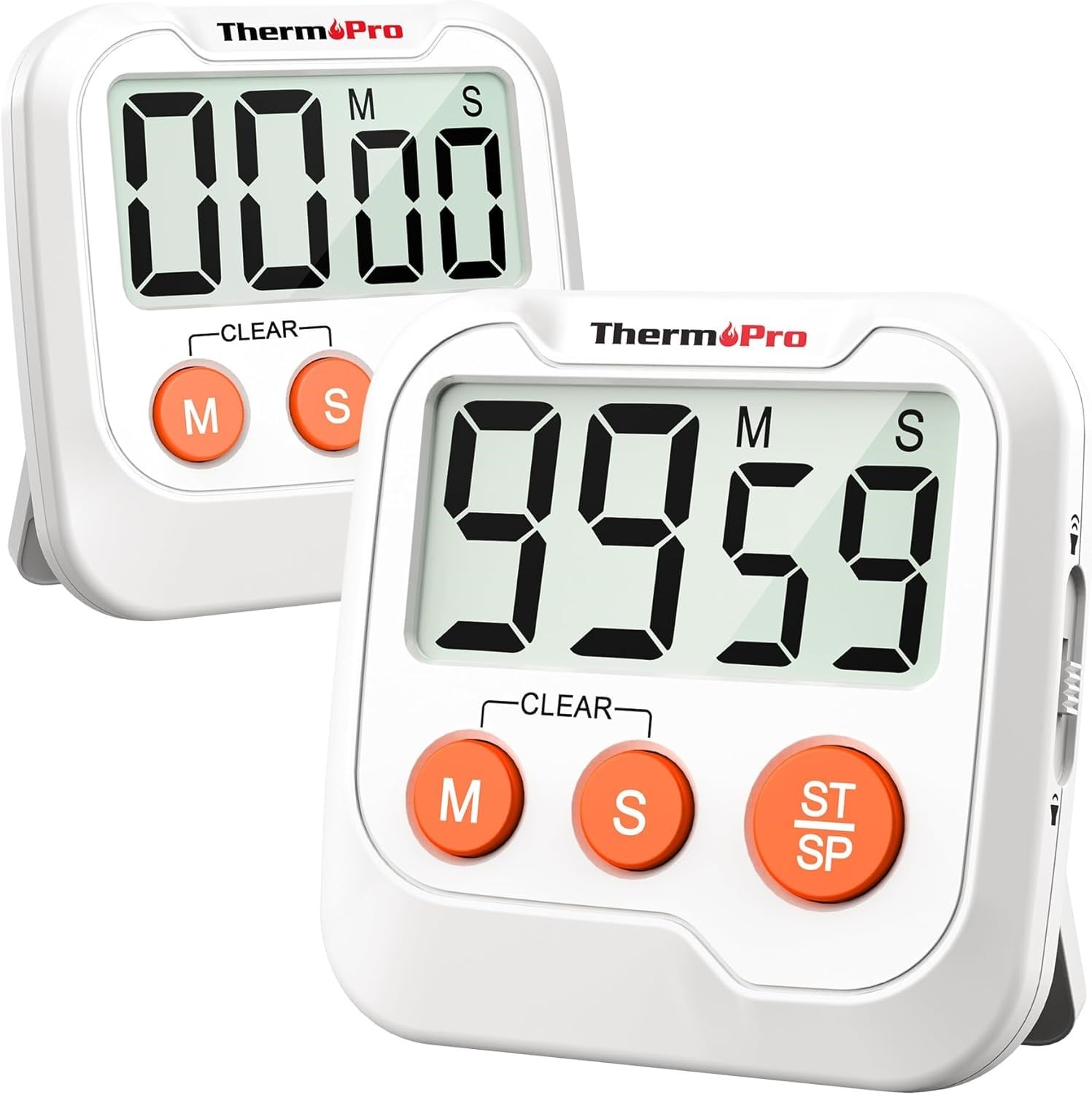 ThermoPro TM03 Mutfak, Spor, Ders için Alarmlı, Geri…