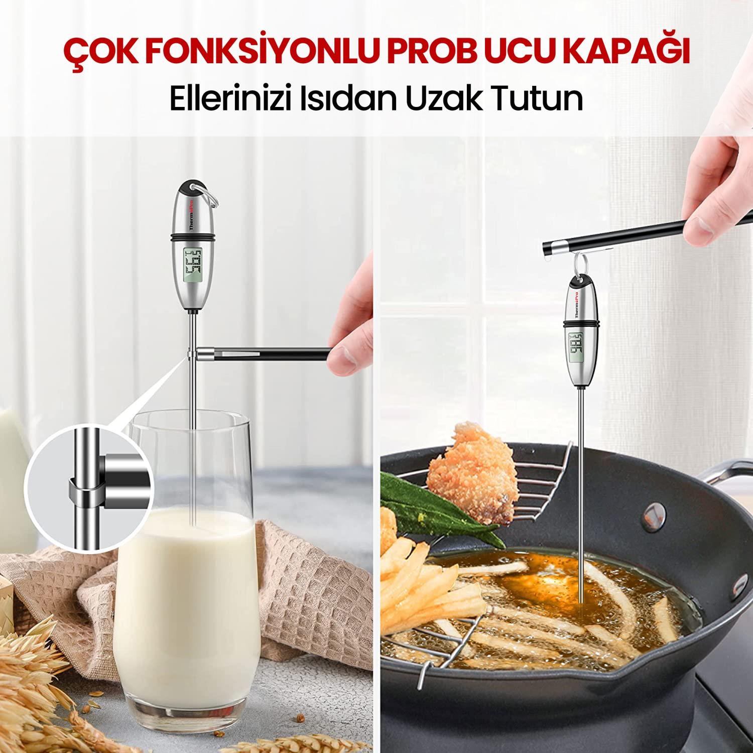 ThermoPro TP02S ile gıda sıcaklığı ölçümü
