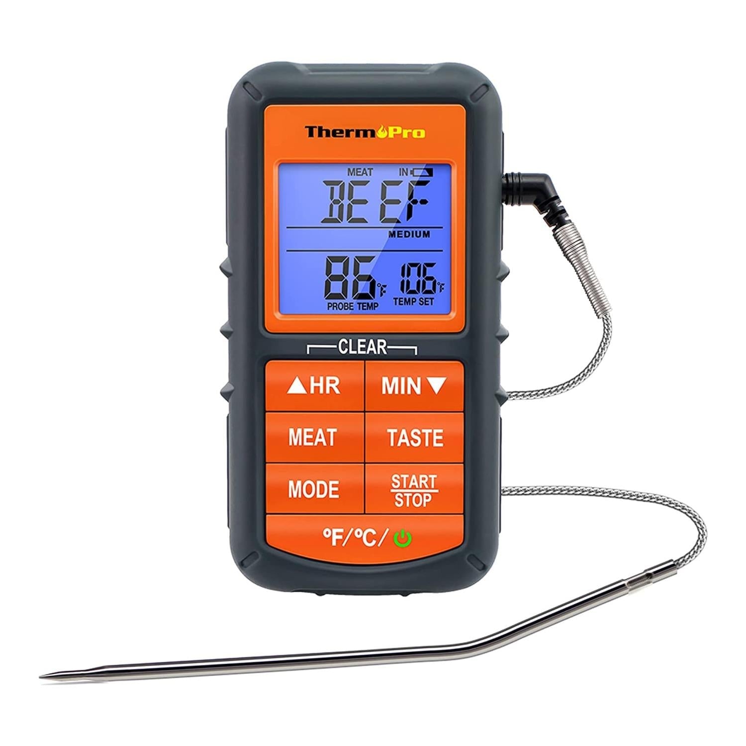 ThermoPro TP06B Çelik Proplu Dijital Profesyonel Gıda…