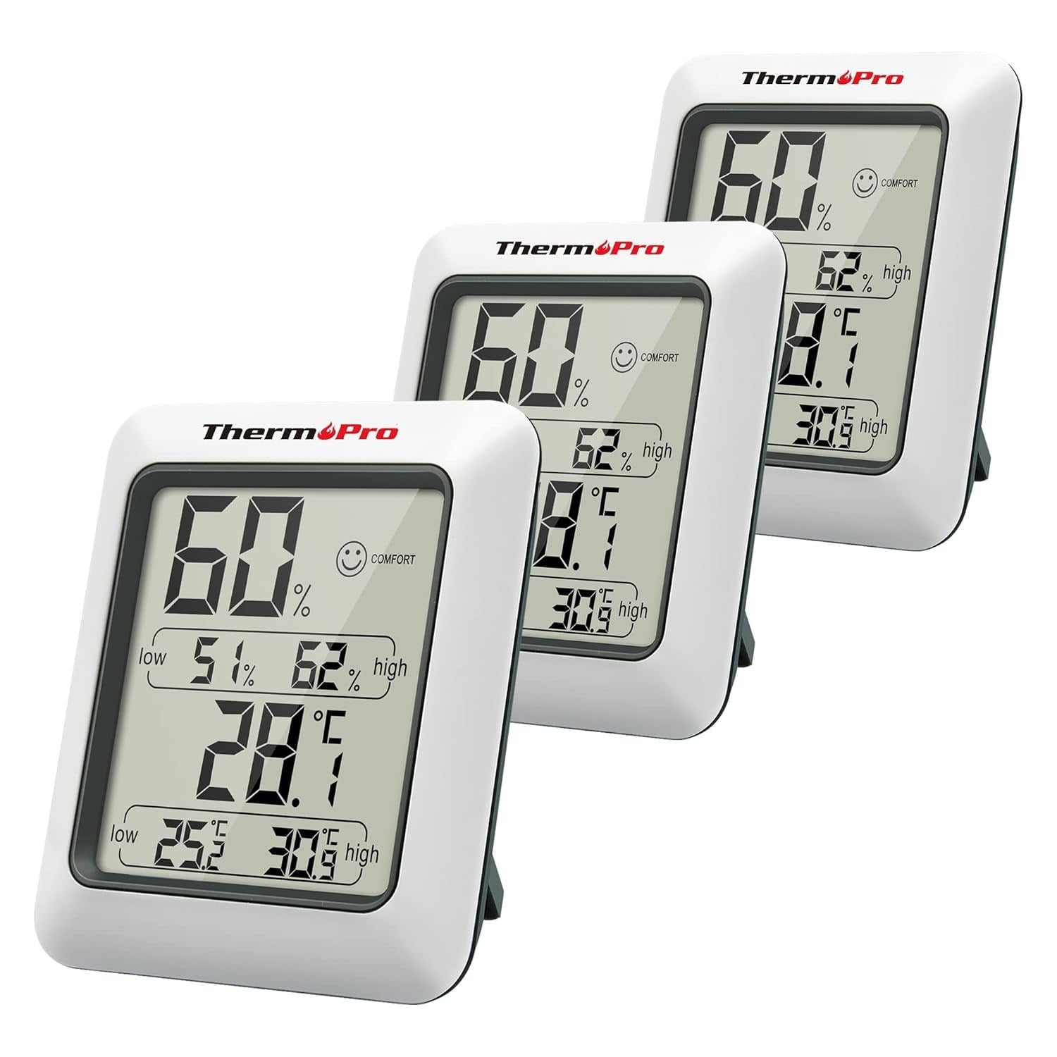 ThermoPro TP50 Termometre İç Mekan Dijital Sıcaklık ve Nem…