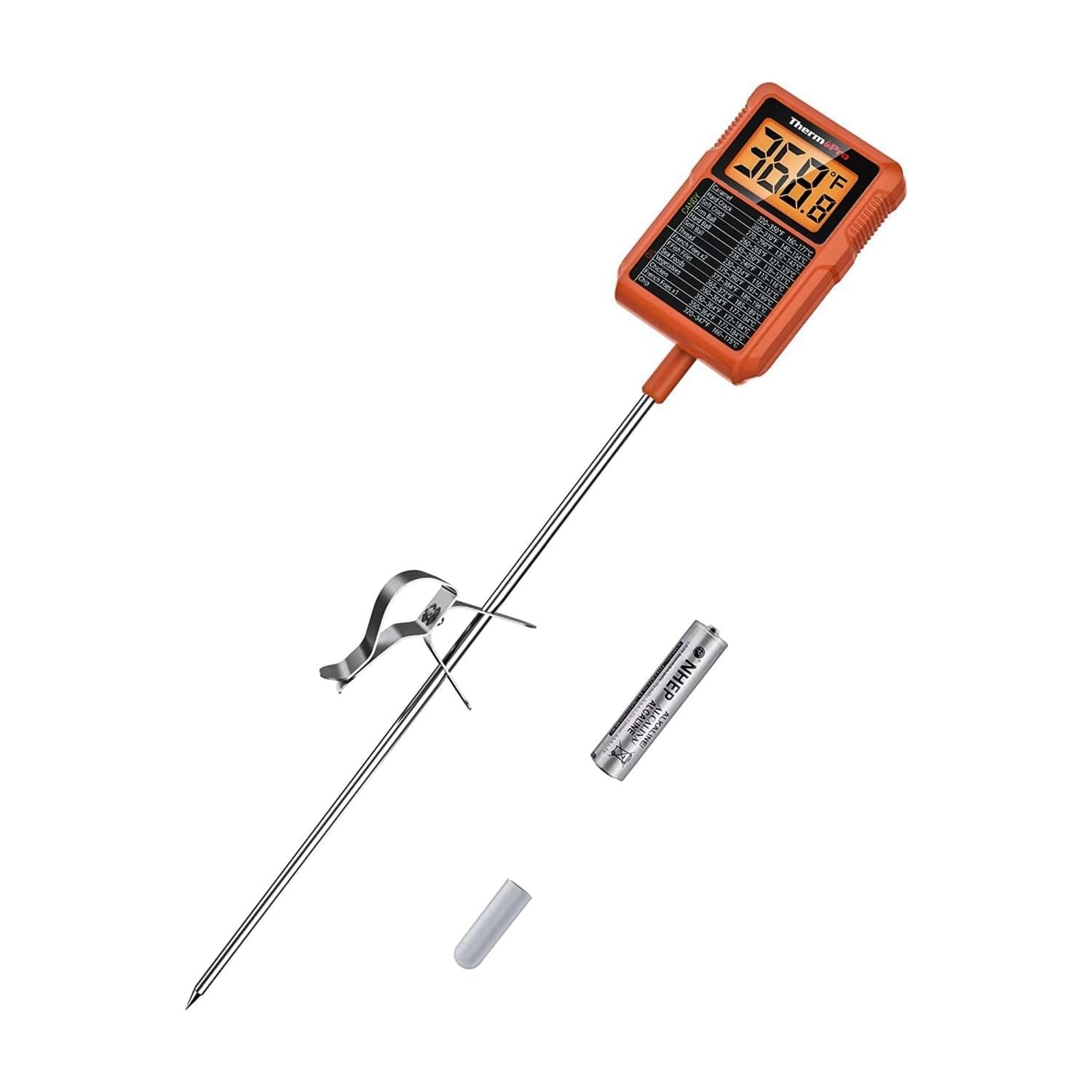ThermoPro TP510 Su Geçirmez, Dijital ve Işıklı…