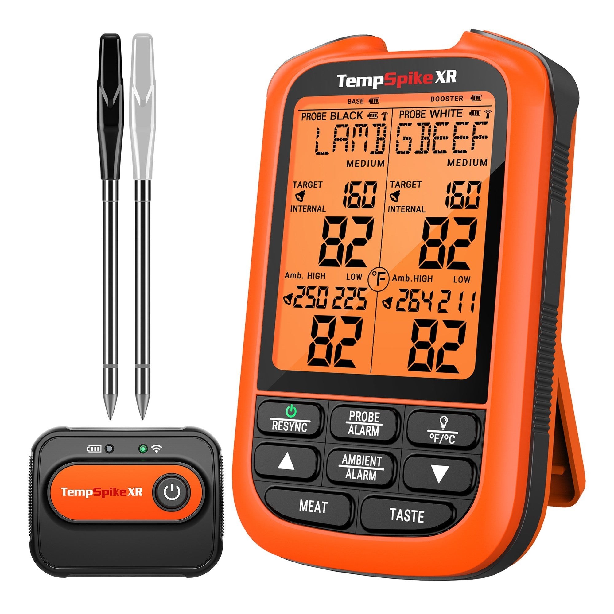 ThermoPro TP863B 2Problu Zamanlayıcılı 610m Kablosuz…