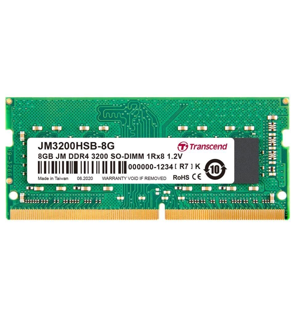 Transcend JM3200HSB-8G DDR4 notebook RAM