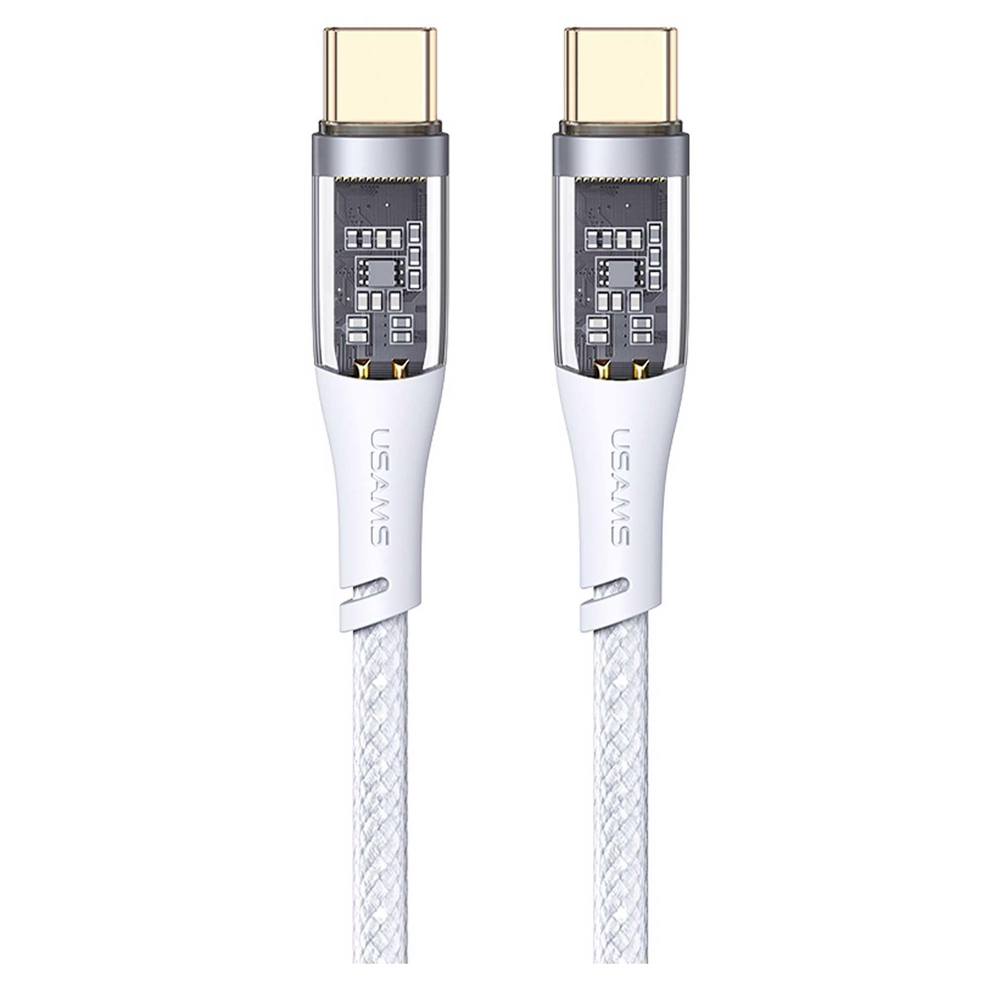 USAMS SJ574 Alüminyum Alaşım Type-C To Type-C PD 100W Hızlı…