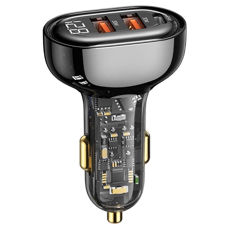 Usams US-CC158 125W (Type-C+USB) Üç Bağlantı Noktalı Hızlı…