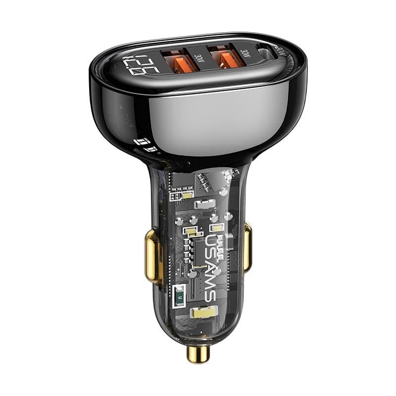 Usams US-CC159 80W (Type-C+USB) Üç Bağlantı Noktalı Hızlı…