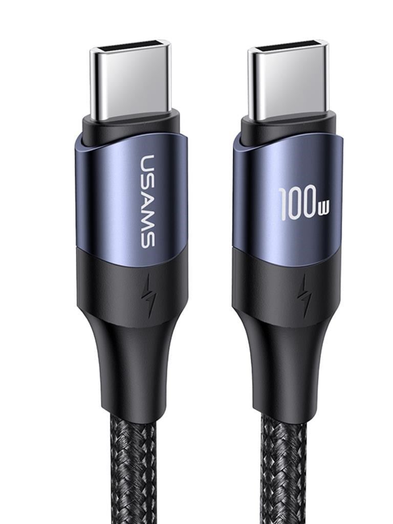 Usams US-SJ524 Örgülü 1.2m Type-C to Type-C 100w PD Hızlı…