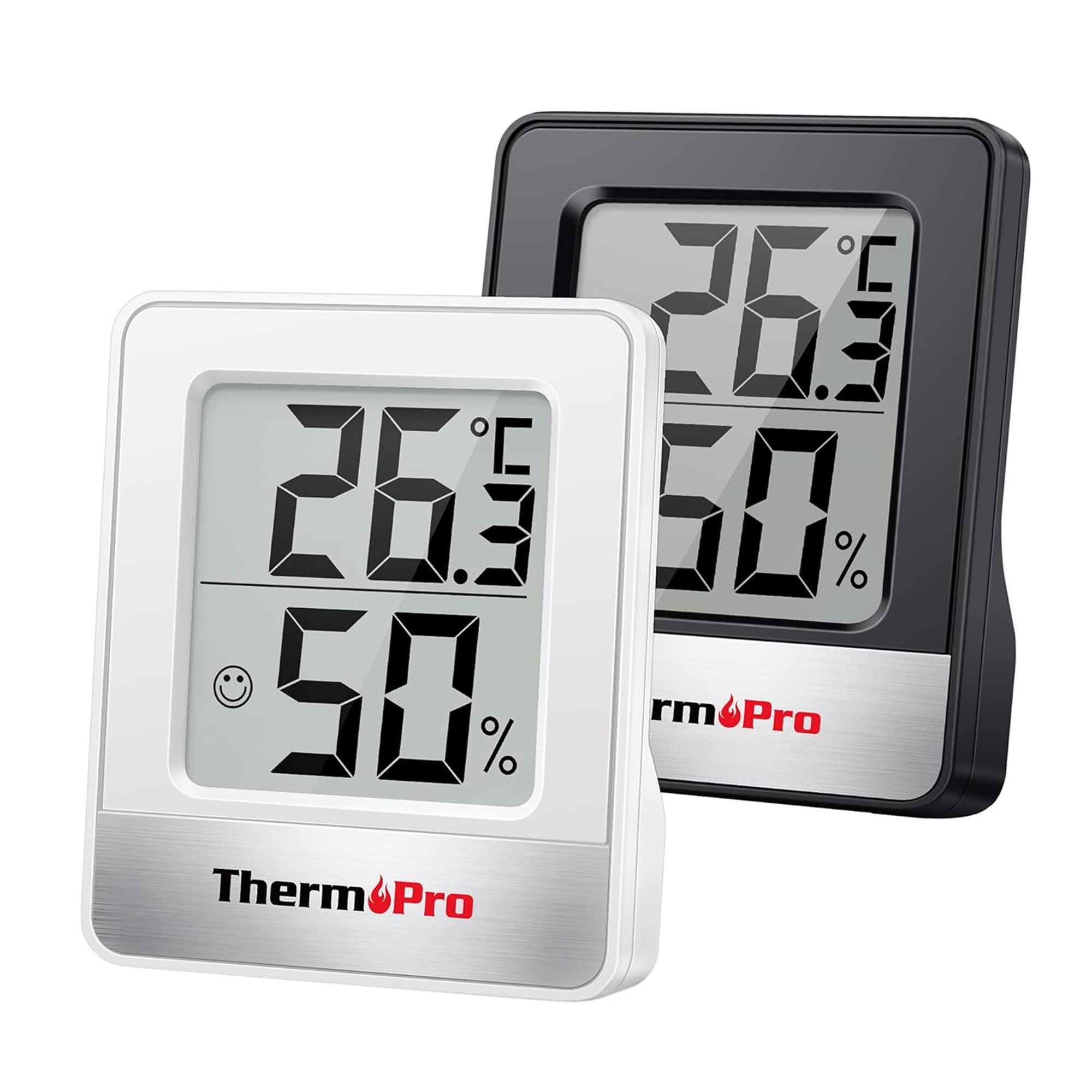 ThermoPro TP49W Mini İç Mekan Dijital Sıcaklık ve Nem Ölçer Termometre